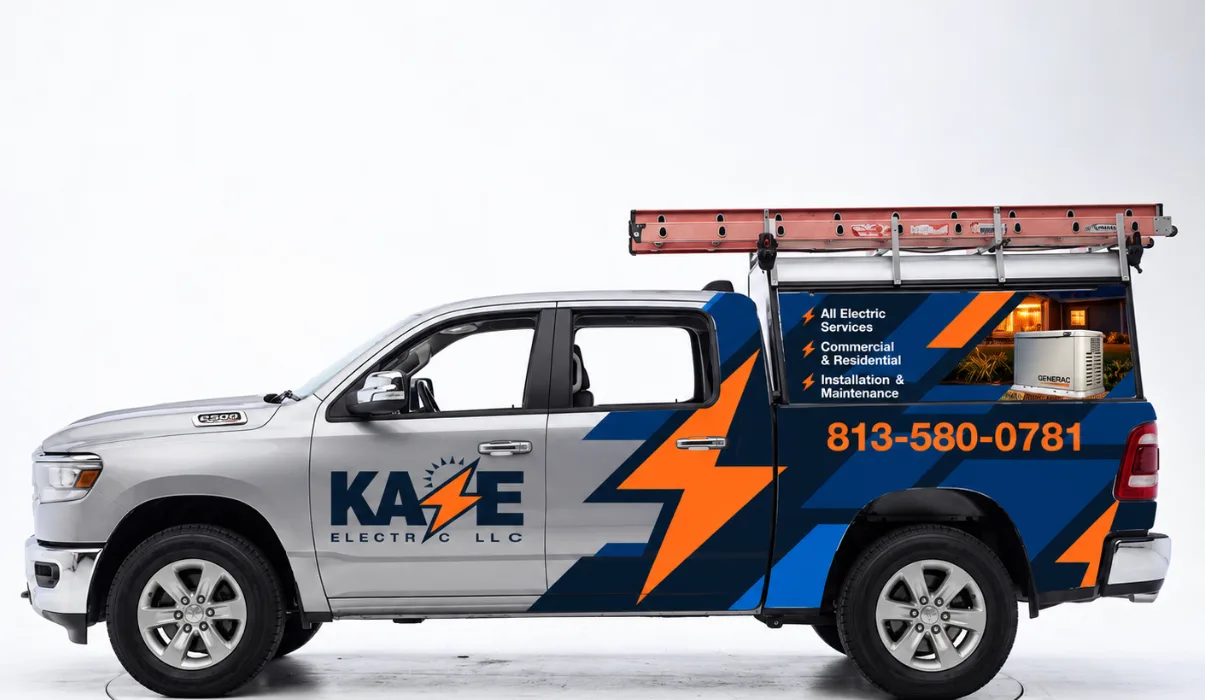 Kase Electric service truck